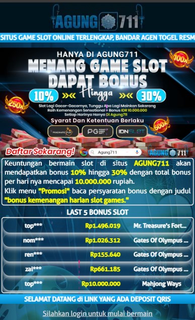 Situs Agung711